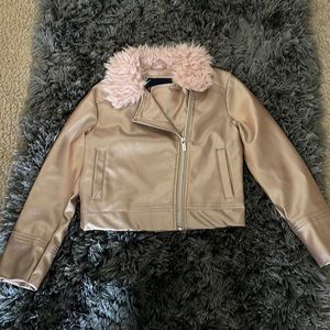 Girls ROSE GOLD JACKET